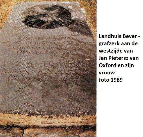 22. Bever grafzerk op het westen 1989